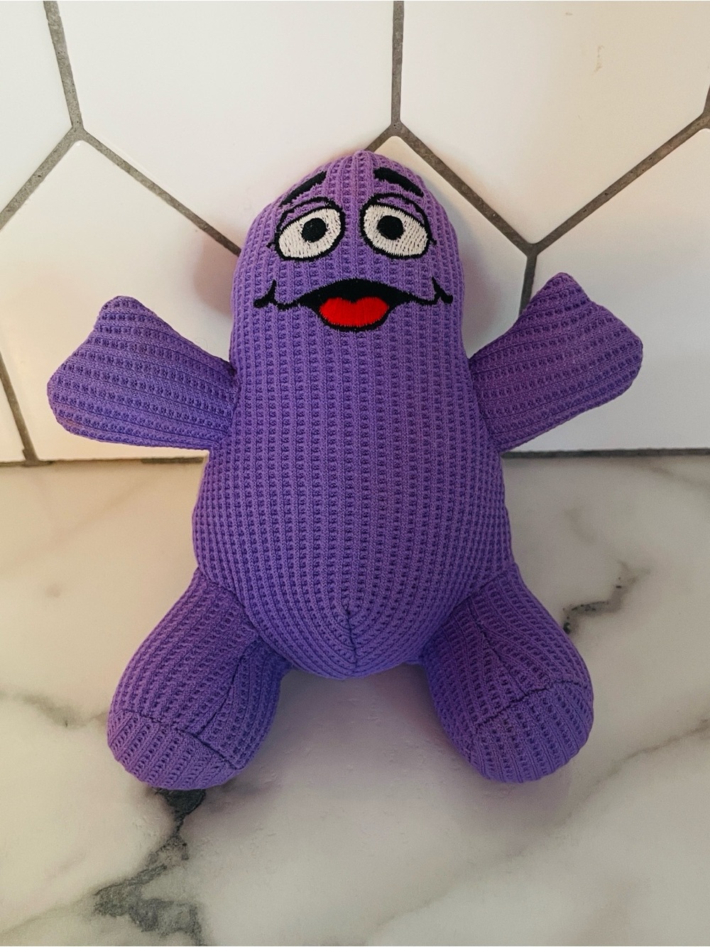 Vintage 2000 Fisher Price McDonald’s Happy Meal Toy - Grimace Plush
